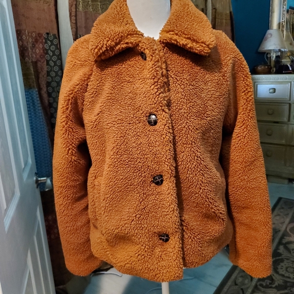 Only Teddy Jacket Medium NWOT - Picture 4 of 9